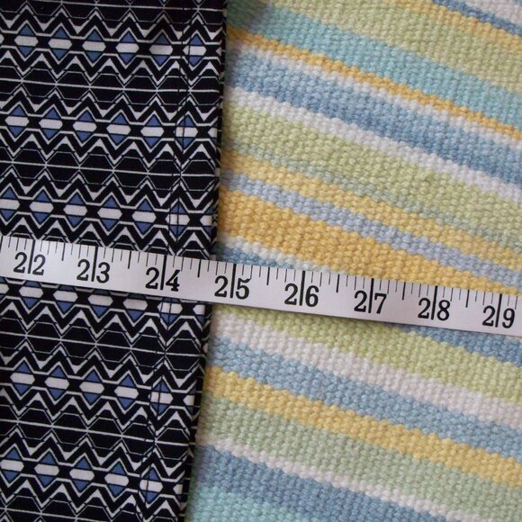 Worthington geometric-print dressy blouse size Large  Great condition! - Picture 8 of 8